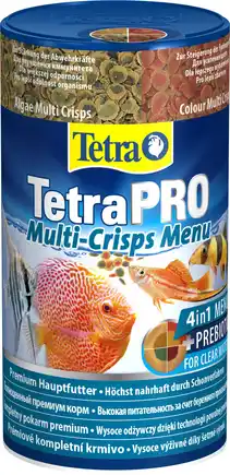 Корм для акваріумних риб TetraPRO Multi-Crisps Menu, 250 мл (чіпси)