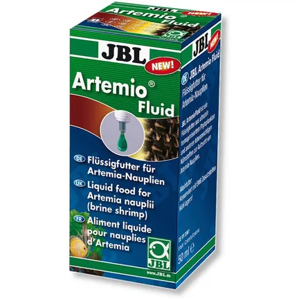 JBL ArtemioFluid рідкий корм для науплій артемії, 50 мл