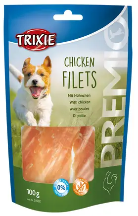 Ласощі Trixie Premio Chicken Filets для собак, курка, 100 г