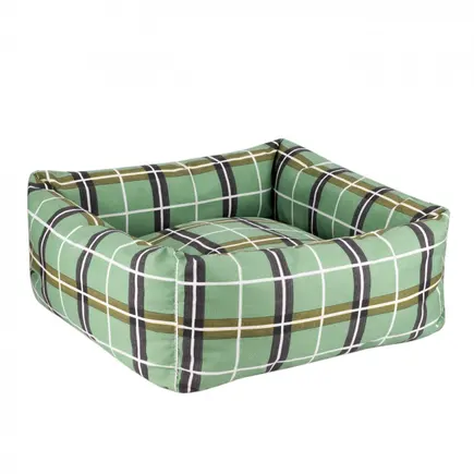 Лежак для Тварин BronzeDog Comfort Квадратний Зелений M