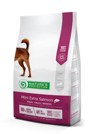 Сухий корм для дорослих собак малих порід з лососем Mini Extra Salmon Adult Small Breeds 2кг