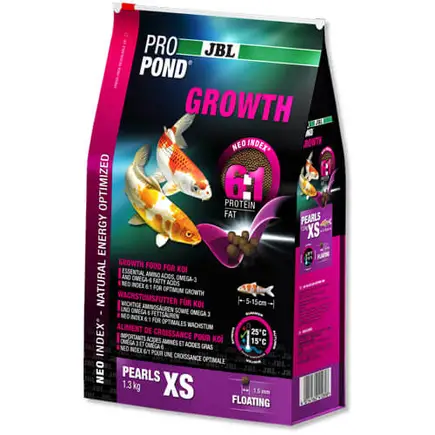 Корм JBL ProPond Growth XS для зростання дуже маленьких котрі, 1.3 кг