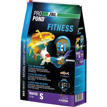 JBL (ДжБЛ) ProPond Fitness корм для стерляді та осетрових S, 2.5кг.