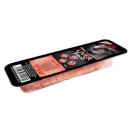 AS DOG Snacks Liver (н/в ласощі з печінки, кубики) 35г.