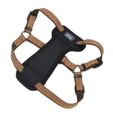 Coastal K9 Explorer Harness КОСТАЛ К9 ЕКСПЛОРЕР світловідбивна шлея з нагрудником для собак 20.4-45.3кг Полум’я
