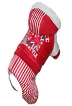 TM RUIS-PET British School Комбінезон для собак, червоний, XL