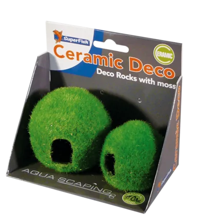 Декорація для акваріума SF FISH HOME WITH MOSS 2 PCS (A4040600)
