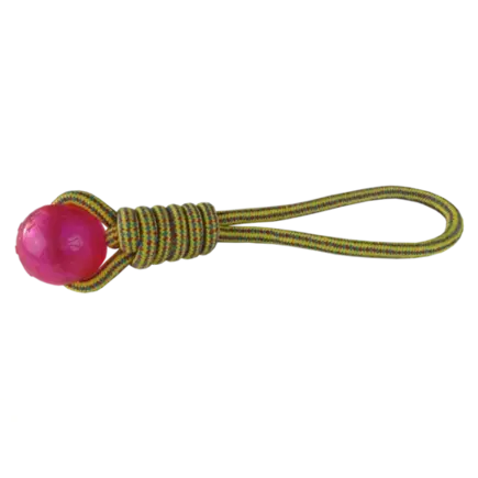 Papilon Rope Іграшка '' М'яч з на мотузці з ручкою'' для собак 36 см