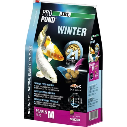 JBL (ДжБЛ) ProPond Winter корм для коропів Кої зимовий М, 1.8кг.