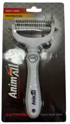 Ковтуноріз AnimAll Groom для собак і котів, сірий