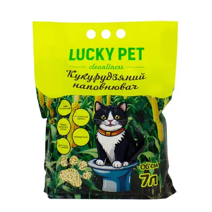 Наповнювач Lucky Pet кукурудзяний 7 л