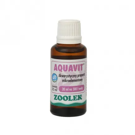 Мікроелементна добавка Zoolek Aquavit 30 мл (0111) для акваріума з 13 біоелементами