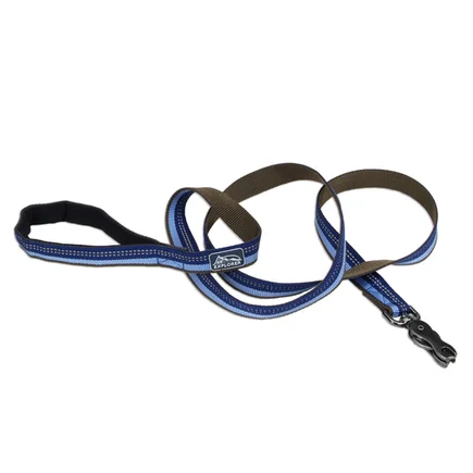 Coastal K9 Explorer Leash КОСТАЛ К9 ЕКСПЛОРЕР світловідбивний повідець для собак, 1.6смХ1.8м Сапфіровий