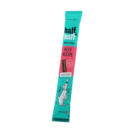 Ласощі Half and Half м ясна паличка з яловичиною, для собак, 12 г