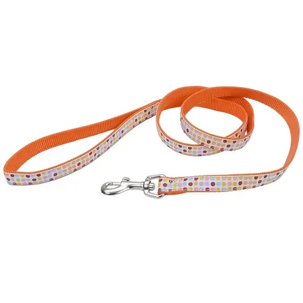 Coastal Pet Attire Ribbon КОСТАЛ РІББОН повідець для собак, 2.5смХ1.8м Крапка