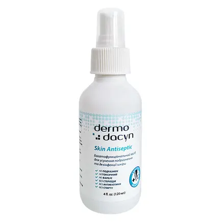 Microcyn Dermodacyn Skin Antiseptic МІКРОЦИН ДЕРМОДАЦИН спрей для догляду за ранами та шкірою 0,12 л