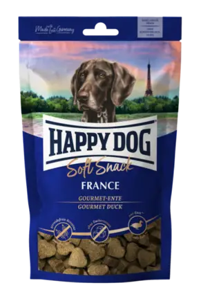 М'які ласощі Happy Dog Soft Snack France для собак зі смаком качки та картоплі, 100 г, 60686