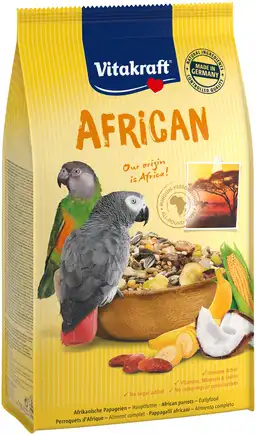 Корм Vitakraft African для великих африканських папуг, 750 г