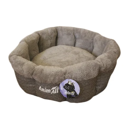 Лежак AnimAll Mary M LIGHT GREY (60x60x17)