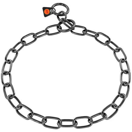Sprenger Collar Medium Link СПРЕНГЕР НАШИЙНИК для собак, середня ланка 3мм, воронована нержавіюча сталь 3 мм, 60 см