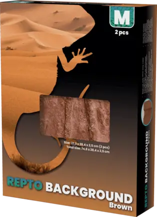 REPTO BACKGROUND BROWN 76X30X30 (R1100725) задній фон для тераріуму