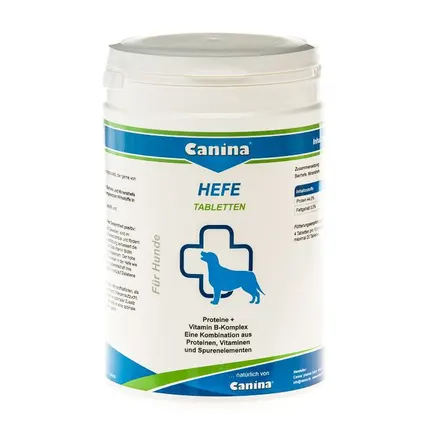 Вітаміни Canina Hefe для собак, дріжджові таблетки з ензимами, 800 г (992 табл)