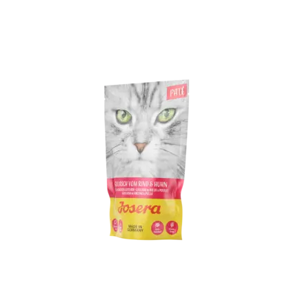 Вологий корм для котів Josera паштет гуляш з яловичини та курки 16x85g