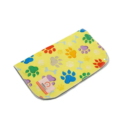Misoko&Co Багаторазова пелюшка для собак 80x140 см (лапки)