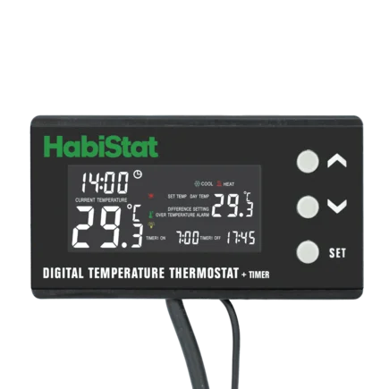 HABISTAT DIGITAL TEMPERATURE THERMOSTAT TIMER 600 WATT (R3100240) цифровий термостат температури