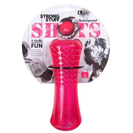 Flamingo Shots Stick ФЛАМІНГО ШОТС АПОРТ суперміцна іграшка для собак d 8х20 см