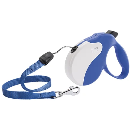 Ferplast AMIGO M CORD BLUE-WHITE Рулетка-поводок зі шнуром