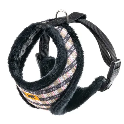 Ferplast NIKITA FUR MED TARTAN HARNES Шлея для собак