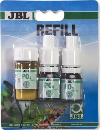 Експрес-тест JBL PO4 Phosphate sensitive Test (економ упаковка) для визначення вмісту фосфатів