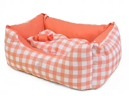 Лежанка Zoom Zoom Zoo Twist коралова клітина, кораловий, розмір 1, 45х35х23 см