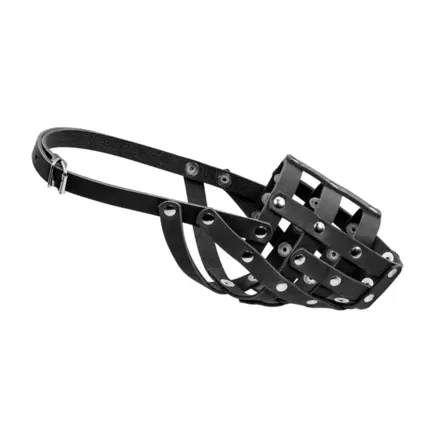 Намордник м'який "CoLLaR" №2 (доберман, вівчарка сука, далматин) чорний