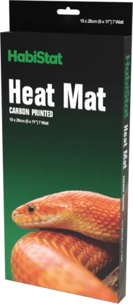 HABISTAT HEAT MAT CARBON PRINTED 15 X 28CM 7 WATT (R3100300) нагрівальний мат
