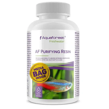Смола для видалення нітратів NO3 з води Aquaforest AF Purifying Resin 125мл (733113)