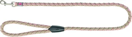 Повідок Trixie Cavo для собак L–XL 1 м d 18 мм рожевий/пісочний