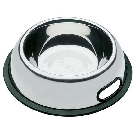 Ferplast NOVA KC 76 Миска металева з захистом проти ковзання 1л