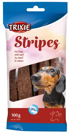 Ласощі Trixie Stripes Light для собак, яловичина, 100 г