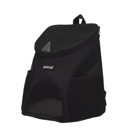Рюкзак AnimAll для собак та котів, чорний, 31х25х35 см