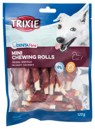 Палочка Trixie Denta Fun Mini для чищення зубів собак, з качкою, 6 см, 120 г