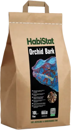 HABISTAT ORCHID BARK SUBSTRATE FINE 10 LITRES (R4100075) субстрат для тераріума