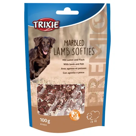 Ласощі Trixie PREMIO Marbled Lamb Softies для собак PREMIO Мармурові ягнячі фрикадельки 100 г