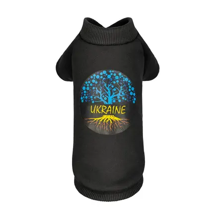 Толстовка Pet Fashion Ukraine для собак, розмір M, чорна