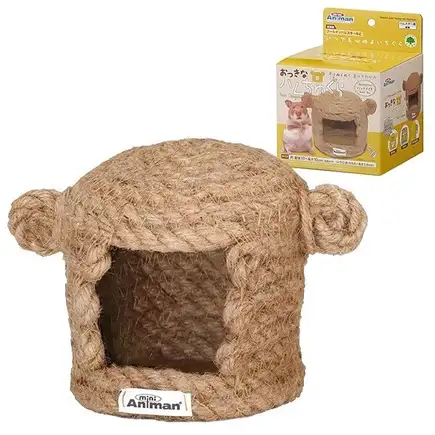 MiniAniman Hamster House БУДИНОЧОК ДЛЯ ХОМ’ЯКА плетене місце в клітку