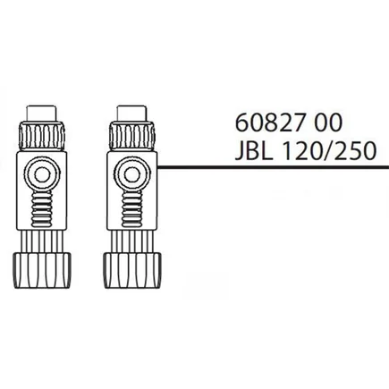 Запасна частина JBL КРАН для фільтра JBL CRISTAL PROFI 120/250