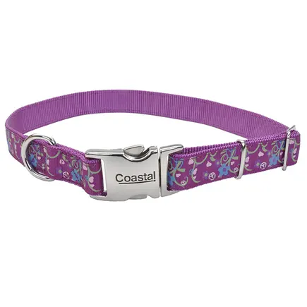 Coastal Pet Attire Ribbon КОСТАЛ РІББОН нашийник для собак, 1.6х46см Орхідея букет