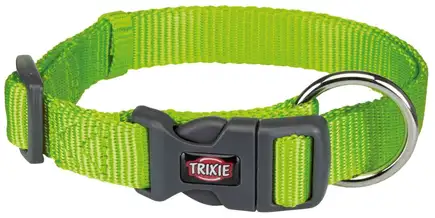 Нашийник Trixie Premium для собак, нейлон, XS–S: 22–35 см/10 мм, яскраво-зелений