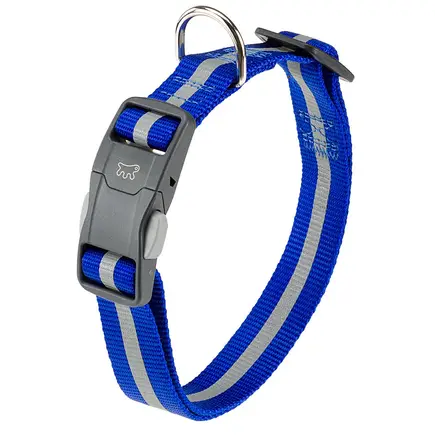 Ferplast CLUB REFLEX C25/70 Нашийник, нейлон, блакитний
